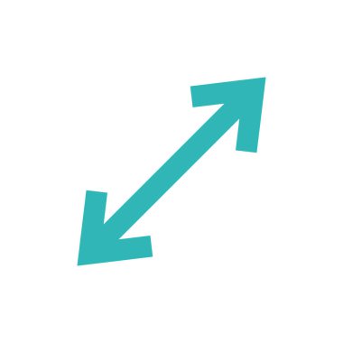 Ok Simgesi Vektör Şablonu Çizim Eğilimi Tasarımı