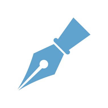 Kalem Simgesi Vektör Şablonu tasarımı