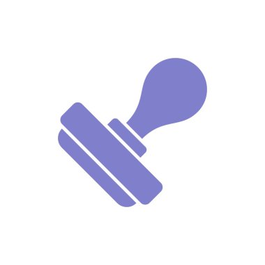 Plastik Damga Kırtasiyesi Simge Vektör Şablonu