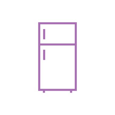 Dondurucu Simge Vektör Şablonu Çizim Tasarımı