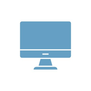 Ekran simgesi vektör şablonunu görüntüleme tasarımı