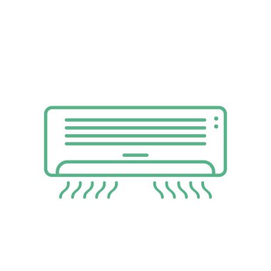 Klima Simgesi Vektör Şablonu tasarımı