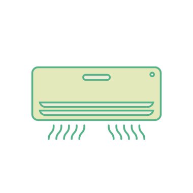 Klima Simgesi Vektör Şablonu tasarımı