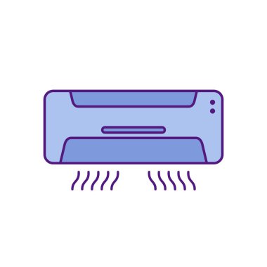 Klima Simgesi Vektör Şablonu tasarımı