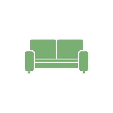 Koltuk Koltuğu Simgesi Vektör Şablonu Çizim Tasarımı