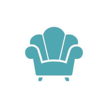 Koltuk Koltuğu Simgesi Vektör Şablonu Çizim Tasarımı