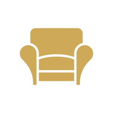 Koltuk Koltuğu Simgesi Vektör Şablonu Çizim Tasarımı