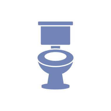 Tuvalet Simgesi Şablonu Çizim Tasarımı