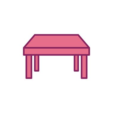 Tablo Simgesi Vektör Şablonu tasarımı