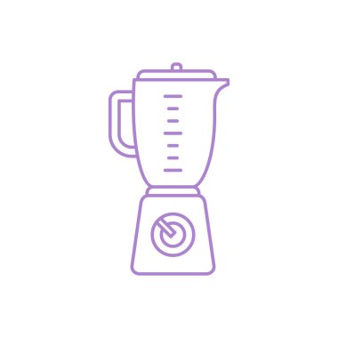 Blender Simge Vektör Şablonu Çizim Tasarımı