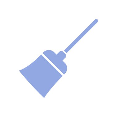 Süpürge Temizleme Servisi Simge Vektör Şablonu EPS 10