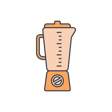 Blender Simge Vektör Şablonu Çizim Tasarımı