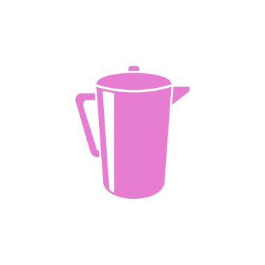 Jug Simge Vektör Şablonu Çizim Tasarımı