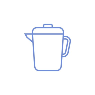 Jug Simge Vektör Şablonu Çizim Tasarımı