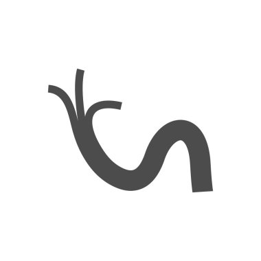 Kablo Tel Simgesi Vektör Şablonu Çizim Tasarımı