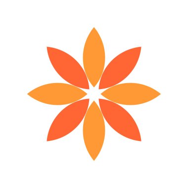 Soyut Dekorasyon Boho Şablon Çizim Vektörü