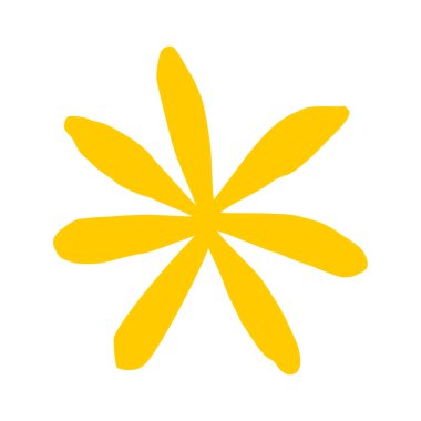 Soyut Dekorasyon Boho Şablon Çizim Vektörü