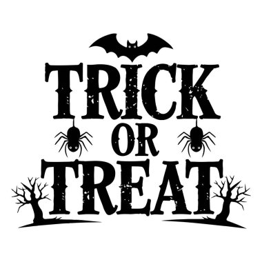 Cadılar Bayramı Tipografi Vektörü - Tebrik Kartları ve Posterleri için En İyi Ürkütücü Cadılar Bayramı Metni Tasarımı