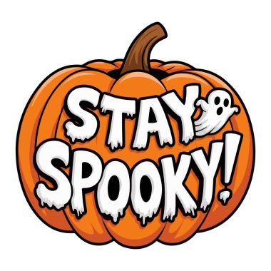 Ürkütücü Cadılar Bayramı Tipografi Vektörü Kalın - Cadılar Bayramı Dekorasyonları için En İyi Ürkütücü Metin Tasarımı & Tebrik Kartları