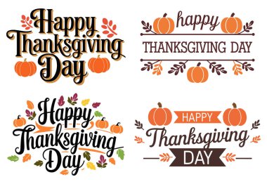 Şükran Günü Typography Design kutlu olsun. Bayramlık Şükran Günü Alıntıları & Türkiye Resimleri.