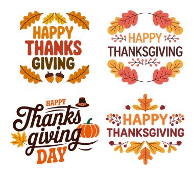 Şükran Günü Typography Design kutlu olsun. Bayramlık Şükran Günü Alıntıları & Türkiye Resimleri.