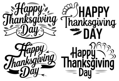 Şükran Günü Typography Design kutlu olsun. Bayramlık Şükran Günü Alıntıları & Türkiye Resimleri.