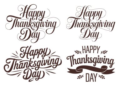 Şükran Günü Typography Design kutlu olsun. Bayramlık Şükran Günü Alıntıları & Türkiye Resimleri.