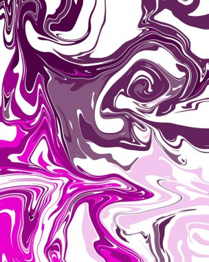 Arkaplan, başlık, kapak ve diğer tasarım ihtiyaçları için renkli sıvıların çizimi.