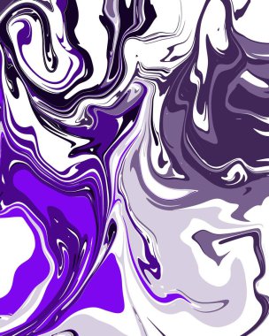 Arkaplan, başlık, kapak ve diğer tasarım ihtiyaçları için renkli sıvıların çizimi.