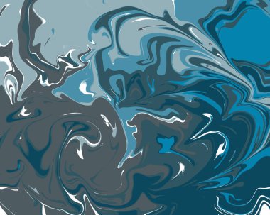 Arkaplan, başlık, kapak ve diğer tasarım ihtiyaçları için renkli sıvıların çizimi.