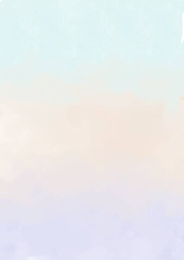 Tasarım, kapak, not, duvar kağıdı amaçları için yumuşak renklere sahip soyut suluboya arkaplan