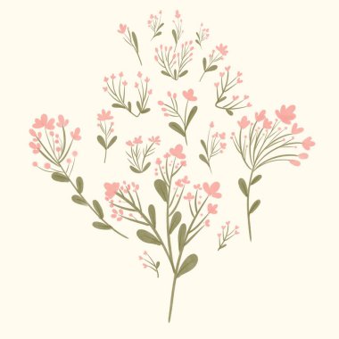 Kusursuz suluboya kapaklar, notlar, yumuşak arkaplan renkleri için eşsiz çiçek desenli arka plan. Suluboya sanat çalışması. 