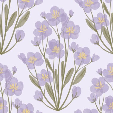 Kusursuz suluboya kapaklar, notlar, yumuşak arkaplan renkleri için eşsiz çiçek desenli arka plan. Suluboya sanat eseri. Çiçek sapı. 