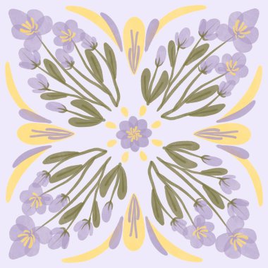 Kusursuz suluboya kapaklar, notlar, yumuşak arkaplan renkleri için eşsiz çiçek desenli arka plan. Suluboya sanat eseri. Çiçek sapı. 