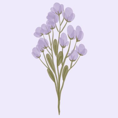 Kusursuz suluboya kapaklar, notlar, yumuşak arkaplan renkleri için eşsiz çiçek desenli arka plan. Suluboya sanat eseri. Çiçek sapı. 