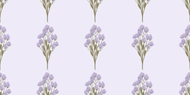 Kusursuz suluboya kapaklar, notlar, yumuşak arkaplan renkleri için eşsiz çiçek desenli arka plan. Suluboya sanat eseri. Çiçek sapı. 