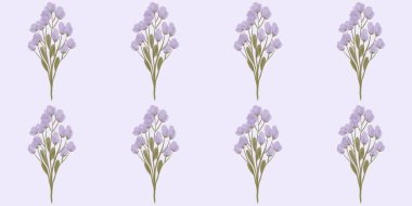 Kusursuz suluboya kapaklar, notlar, yumuşak arkaplan renkleri için eşsiz çiçek desenli arka plan. Suluboya sanat eseri. Çiçek sapı. 