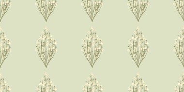 Kusursuz suluboya kapaklar, notlar, yumuşak arkaplan renkleri için eşsiz çiçek desenli arka plan. Suluboya sanat eseri. Çiçek sapı. Pembe çiçek.