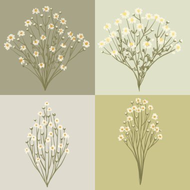 Kusursuz suluboya kapaklar, notlar, yumuşak arkaplan renkleri için eşsiz çiçek desenli arka plan. Suluboya sanat eseri. Çiçek sapı. Pembe çiçek.