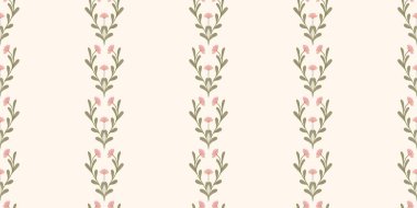 Kusursuz suluboya kapaklar, notlar, yumuşak arkaplan renkleri için eşsiz çiçek desenli arka plan. Suluboya sanat eseri. Çiçek sapı. Pembe çiçek.