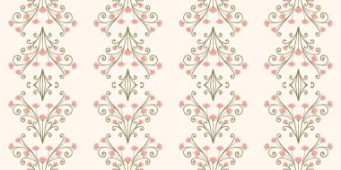 Kusursuz suluboya kapaklar, notlar, yumuşak arkaplan renkleri için eşsiz çiçek desenli arka plan. Suluboya sanat eseri. Çiçek sapı. Pembe çiçek.