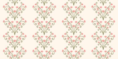 Kusursuz suluboya kapaklar, notlar, yumuşak arkaplan renkleri için eşsiz çiçek desenli arka plan. Suluboya sanat eseri. Çiçek sapı. Pembe çiçek.