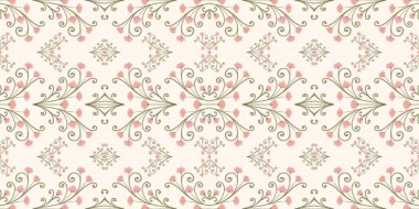 Kusursuz suluboya kapaklar, notlar, yumuşak arkaplan renkleri için eşsiz çiçek desenli arka plan. Suluboya sanat eseri. Çiçek sapı. Pembe çiçek.