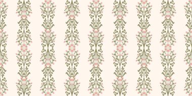 Kusursuz suluboya kapaklar, notlar, yumuşak arkaplan renkleri için eşsiz çiçek desenli arka plan. Suluboya sanat eseri. Çiçek sapı. Pembe çiçek.