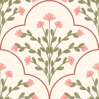 Kusursuz suluboya kapaklar, notlar, yumuşak arkaplan renkleri için eşsiz çiçek desenli arka plan. Suluboya sanat eseri. Çiçek sapı. Pembe çiçek.