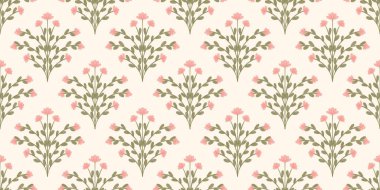 Kusursuz suluboya kapaklar, notlar, yumuşak arkaplan renkleri için eşsiz çiçek desenli arka plan. Suluboya sanat eseri. Çiçek sapı. Pembe çiçek.