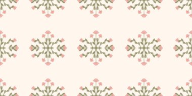 Kusursuz suluboya kapaklar, notlar, yumuşak arkaplan renkleri için eşsiz çiçek desenli arka plan. Suluboya sanat eseri. Çiçek sapı. Pembe çiçek.