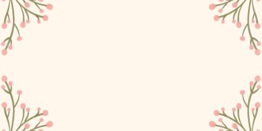 Kusursuz suluboya kapaklar, notlar, yumuşak arkaplan renkleri için eşsiz çiçek desenli arka plan. Suluboya sanat eseri. Çiçek sapı. Pembe çiçek.