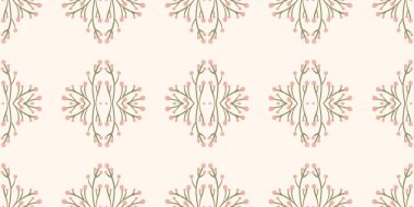 Kusursuz suluboya kapaklar, notlar, yumuşak arkaplan renkleri için eşsiz çiçek desenli arka plan. Suluboya sanat eseri. Çiçek sapı. Pembe çiçek.