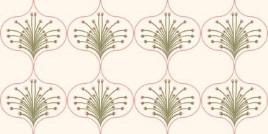 Kusursuz suluboya kapaklar, notlar, yumuşak arkaplan renkleri için eşsiz çiçek desenli arka plan. Suluboya sanat eseri. Çiçek sapı. Pembe çiçek.